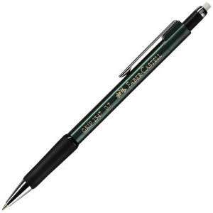 Автоматичен молив Faber-Castell Grip 1347, 0.7, зелен