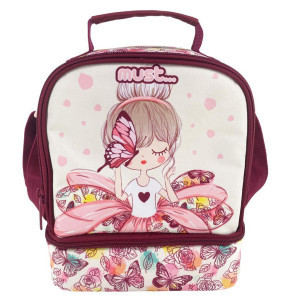 Термо чанта Must Butterfly Girl, 24 x 12 x 27 см