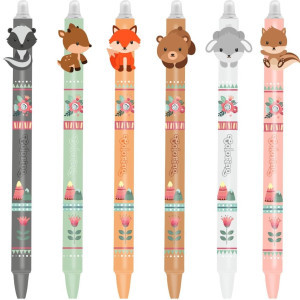 Химикалка с гума Colorino Little Foxes