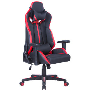 Геймърски стол Gamerix Escape, черно и червено