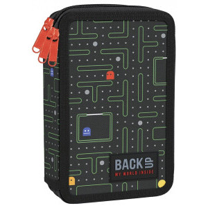 Несесер BackUp Pac-Man EW102, пълен, 3 ципа
