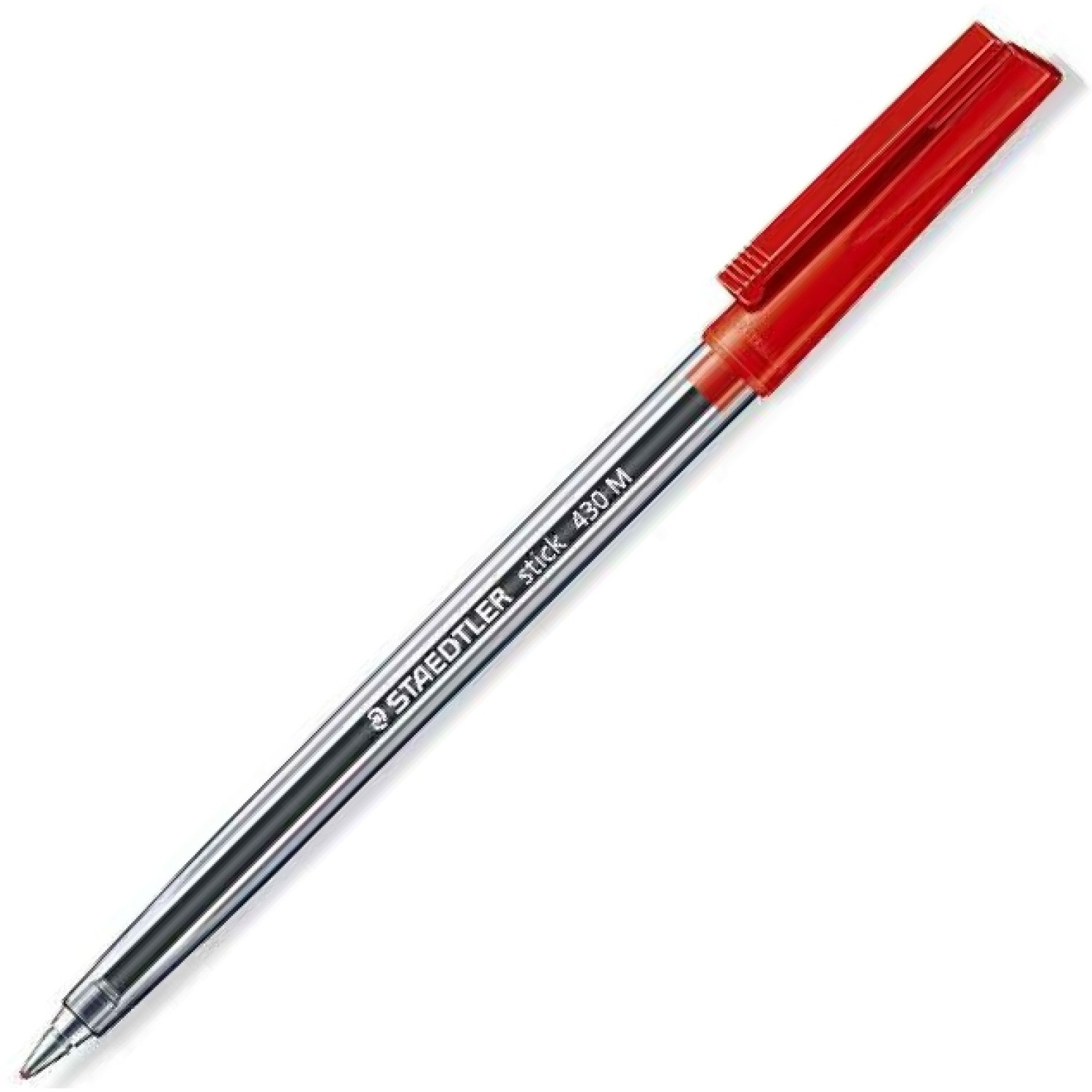 Химикалка Staedtler Stick 430 М, червена