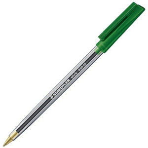 Химикалка Staedtler Stick 430 М, зелена