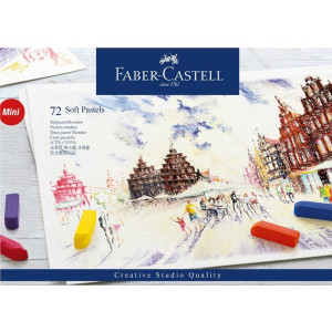 Пастели Faber-castell, сухи, 72 цвята