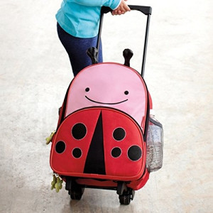 Детска раница на колела Skip Hop Zoo Luggage Калинката Ливи
